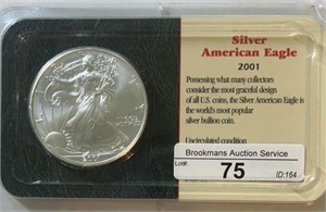 2001 Silver American Eagle
