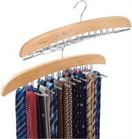 EZOWare 2 PC Belt Tie Hanger Racks