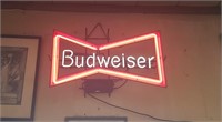 Vintage Budweiser Neon Sign Advertising- WORKS!