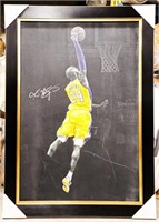 Kobe - Dunk with Signature - Facsimile Collector F