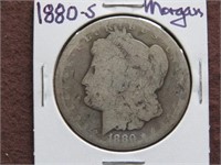 1880 S MORGAN SILVER DOLLAR 90%