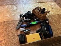 Camera Equipment Lot