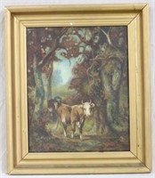 EARLY 20TH C. OIL ON CANVAS, SIGNED IRENE LOWER