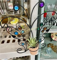 DECORATIVE BUTTERFLY HANGING PLANTER