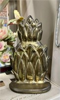 BRASS PINEAPPLE BOOKEND
