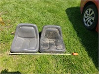 Lawnmower seats