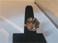 Ring sz 7 marked 18k