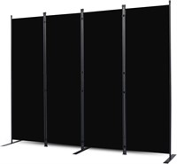 CHOSENM Room Divider  4 Panel  88 W X 71 H