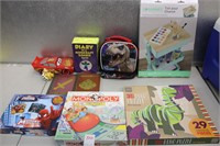 Board Games & Watercolor Table Lot