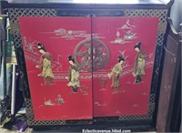 Vintage Chinoiserie Cabinet