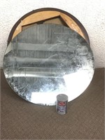 Miroir rond minimaliste (brisure)
