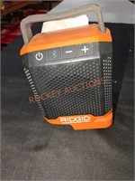 RIDGID 18v Cordless Speaker w/Bluetooth
