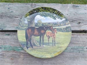 Spode Collector's Plate - English Thoroughbred