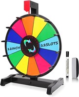 Spinning Prize Wheel 12 Inch Tabletop Spin Wheel f