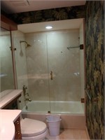 Shower Glass Tub Enclosure