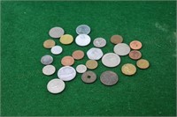 25 Foreign Coins