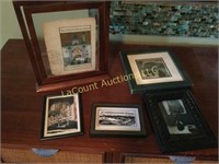 assorted framed pictures nice selection