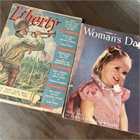 1940’s Liberty & Woman’s Day Magazines