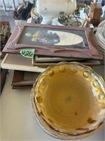 Glass bowls and picture frames