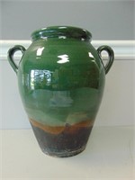 Artisan Pottery Handled Vase/ Water Pot