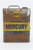 Sunoco Mercury Motor Oil Tin