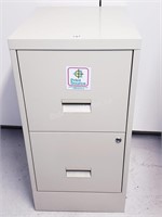 2 - DRAWER METAL FILING CABINET