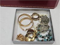 Cartier Dresser Box & Costume Jewelry