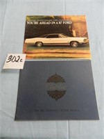 1967 Cadillac & Ford Brochures