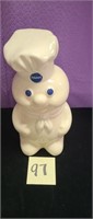 Vintage Pilsbury Doughboy Cookie Jar Dated 1988