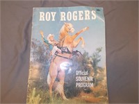 Roy Rogers Poster, token, program