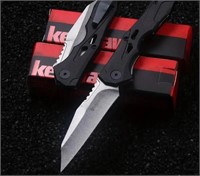 Kershaw 7650 Tactical Folding Knife Black NIB