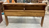 Wood headboard-57.5 x 7.5 x 36
Wood splitting,