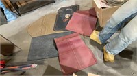 Assorted floor mats