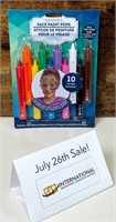 10 Pack of Washable Face Paint Pens