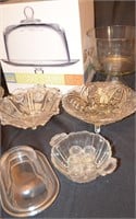 Glass Cake Stands and Bowls