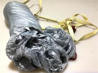 Parachute in bag with Rip Cord