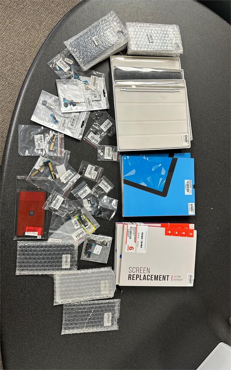 Assorted iPad and iPhone 6 Cellphone Tablet Parts