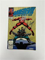 Autograph COA Daredevil #273 Comics