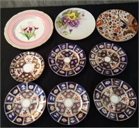 Nice mixed lot of China - 3 Plates and 6 Saucers