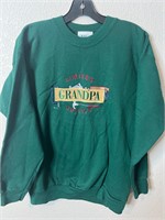 Vintage Embroidered Grandpa Sweatshirt Embroidered