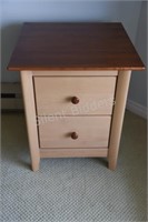 Nadeau Two Tone Maple Night Stand