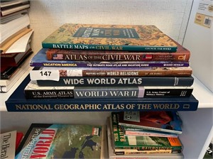 Assorted Atlas Books