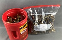(Approx 20) lbs. Assorted Brass & Bullets