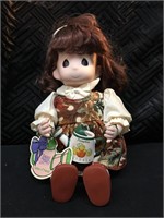 NEW Precious Moments October Pumpkin Doll