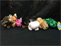 LOT of 7 Assorted Stuffed Animals