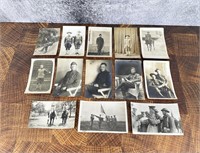 Collection of WWI WW1 US Army RPPC Postcards