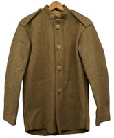 WWII Wool Coat Made From Blanket