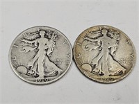 1920 S Walking Liberty Silver Half Dollar Coins