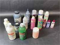 Craft Paints and Foam Brushes
