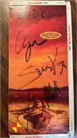 Alice In Chains Autographed CD Longbox